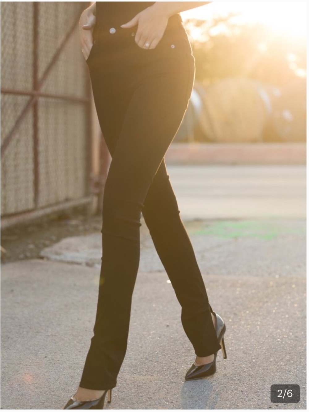 Veronica Beard Kate Skinny High Rise Jeans in Raven